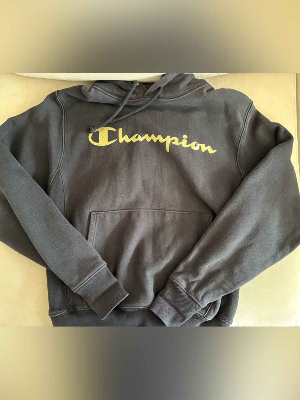 Champion Black Hoodie
